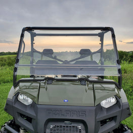 Polaris Full Size Ranger 500-700-800 2-Pc Windshield - 3 Star UTV