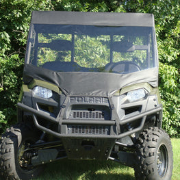 Polaris Full Size Ranger 500-700-800-Vinyl Windshield Top Combo - 3 Star UTV