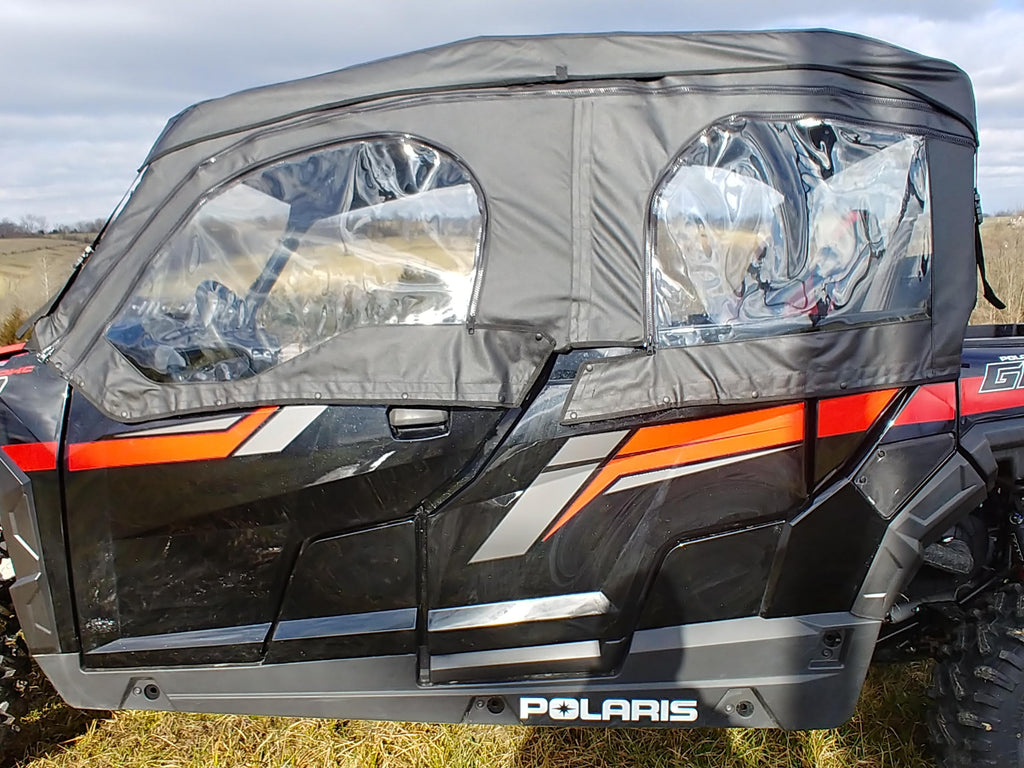 Polaris General Crew-Upper Doors-Rear Window Combo - 3 Star UTV