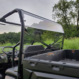 Polaris Mid-Size Ranger 2-Passenger (2009-2014) - Lexan Back Panel w/Vent Option - 3 Star UTV