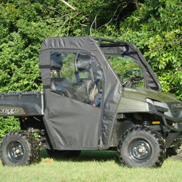 Polaris Ranger 2-Passenger 500-700 (2002-2008) Full Cab for Hard Windshield - 3 Star UTV