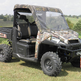 Polaris Ranger 900-1000-Vinyl Windshield-Top-Rear Combo - 3 Star UTV