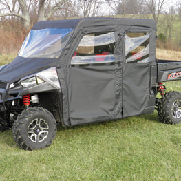 Polaris Ranger Crew 1000 - Full Cab Enclosure w/Vinyl Windshield - 3 Star UTV