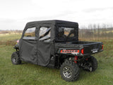 Polaris Ranger Crew 1000 - Full Cab Enclosure w/Vinyl Windshield - 3 Star UTV