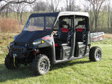 Polaris Ranger Crew 1000 - Vinyl Windshield/Top/Rear Combo - 3 Star UTV