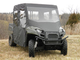 Polaris Ranger Crew 570 Full Cab Enclosure with Vinyl Windshield - 3 Star UTV