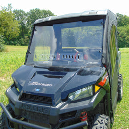 Polaris Ranger Crew 570 Mid Size - 4 Passenger- 1 Pc Windshield - 3 Star UTV