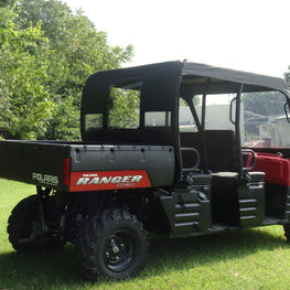 Polaris Ranger Crew 700 (2008-2009) Vinyl Windshield-Top-Rear Combo - 3 Star UTV