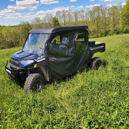 Polaris Ranger Crew XP 1000- Full Cab Enclosure For Hard Windshield - 3 Star UTV