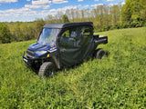 Polaris Ranger Crew XP 1000- Full Cab Enclosure For Hard Windshield - 3 Star UTV