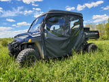 Polaris Ranger Crew XP 1000- Full Cab Enclosure For Hard Windshield - 3 Star UTV