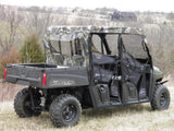 Polaris Ranger Full Size Crew-Vinyl Windshield-Top-Rear Combo - 3 Star UTV