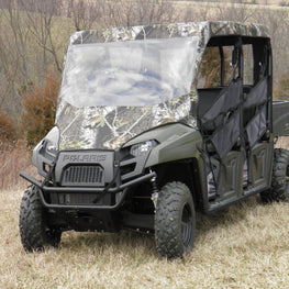Polaris Ranger Full Size Crew-Vinyl Windshield-Top-Rear Combo - 3 Star UTV