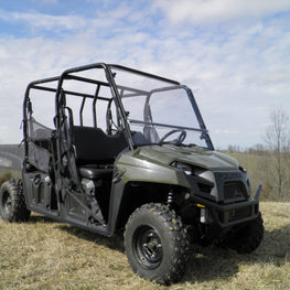 Polaris Ranger Mid Size Crew 2-Pc Windshield - 3 Star UTV