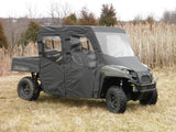 Polaris Ranger Mid Size Crew Full Cab Enclosure with Vinyl Windshield - 3 Star UTV