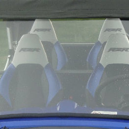 Polaris RZR 4 Seater - 1 Pc Scratch Resistant Windshield w- Vent and Clamp Options - 3 Star UTV