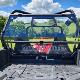 Polaris RZR 570/800/900 - 1 Pc Lexan Back Panel w/Vent Option - 3 Star UTV