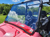 Polaris RZR 570/800/900 - 1 Pc Scratch-Resistant Windshield with Clamp and Vent Options - 3 Star UTV