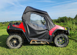 Polaris RZR 570/800/900 - Full Cab Enclosure for Hard Windshield - 3 Star UTV