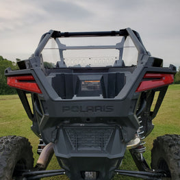 Polaris RZR PRO XP- 1 Pc Lexan Back Panel w- Quick Install Straps - 3 Star UTV