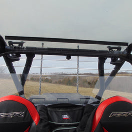 Polaris RZR XP 4 Turbo S Rear Windshield with Upper Extension - 3 Star UTV