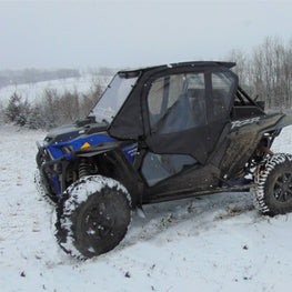 Polaris RZR XP Turbo S - Full Cab Enclosure for Hard Windshield - 3 Star UTV