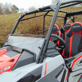 Polaris RZR XP Turbo S Half Windshield - 3 Star UTV