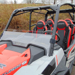 Polaris RZR XP Turbo S Scratch-Resistant Half Windshield - 3 Star UTV
