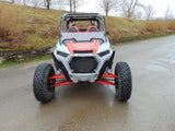 Polaris RZR XP Turbo S Scratch-Resistant Half Windshield - 3 Star UTV