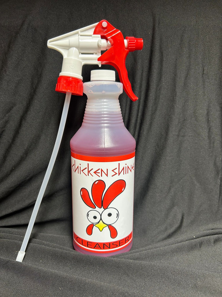 Chicken Shine Cleanser Ready-to-Use Spray Bottle (Quart Size)