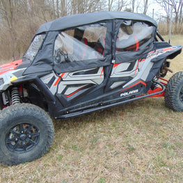 RZR XP 4 Turbo S Full Cab for Hard Windshield - 3 Star UTV