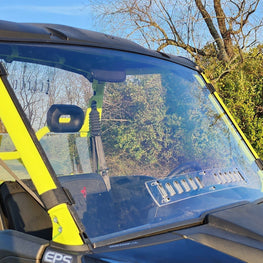 Segwau UT10 - 1 Pc Scratch-Resistant Windshield - 3 Star UTV