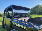 Segway UT10 Crew 1 - Piece Rear Windshield with Tint Options - 3 Star UTV