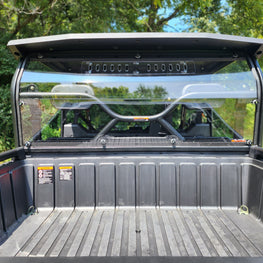 Segway UT10 Crew 1 - Piece Rear Windshield with Tint Options - 3 Star UTV