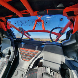 Segway Villain - 3 Piece Polycarb Rear Windshield - 3 Star UTV