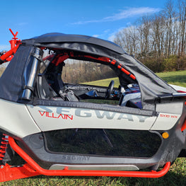 Segway Villain - Upper Soft Door/Rear Window Combo - 3 Star UTV