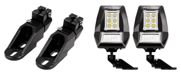 Sector Seven Spectrum Lighted Mirrors For X3 w/ Bung Mount