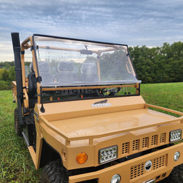 Tuatara - 2 Pc Lexan Windshield w/Clamp and Vent Options - 3 Star UTV