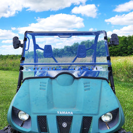 Yamaha Rhino - 2 Pc Scratch - Resistant Windshield - 3 Star UTV