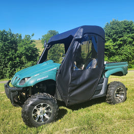 Yamaha Rhino - Full Cab Enclosure for Hard Windshield (Full Doors) - 3 Star UTV
