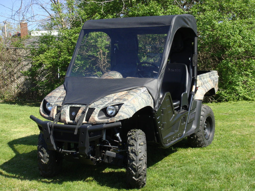 Yamaha Rhino - Vinyl Windshield/Top Combo - 3 Star UTV