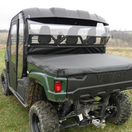 Yamaha Viking - 1 Pc Lexan Back Panel w/Vent Option - 3 Star UTV
