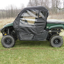 Yamaha Viking - Full Cab Enclosure with Vinyl Windshield - 3 Star UTV