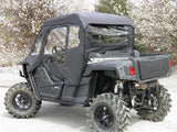 Yamaha Wolverine - Full Cab Enclosure with Vinyl Windshield (Half Doors) - 3 Star UTV