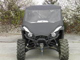 Yamaha Wolverine - Full Cab Enclosure with Vinyl Windshield (Half Doors) - 3 Star UTV