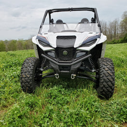 Yamaha Wolverine RMAX 1000 - Half Windshield w- Scratch Resistant Option - 3 Star UTV