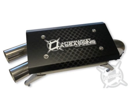 AA Stainless Slip-On Exhaust for 2020-22 RZR Pro XP **1-2 Week Lead Time**