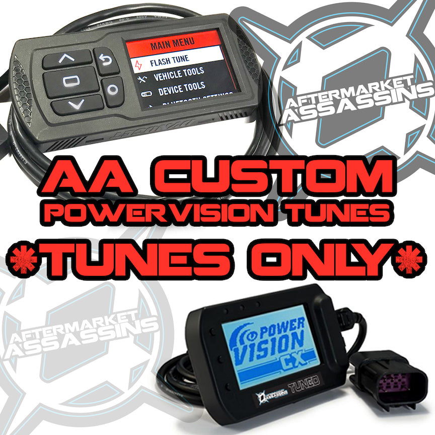 2018-22 X3 120HP Base AA Custom Tunes for Powervision